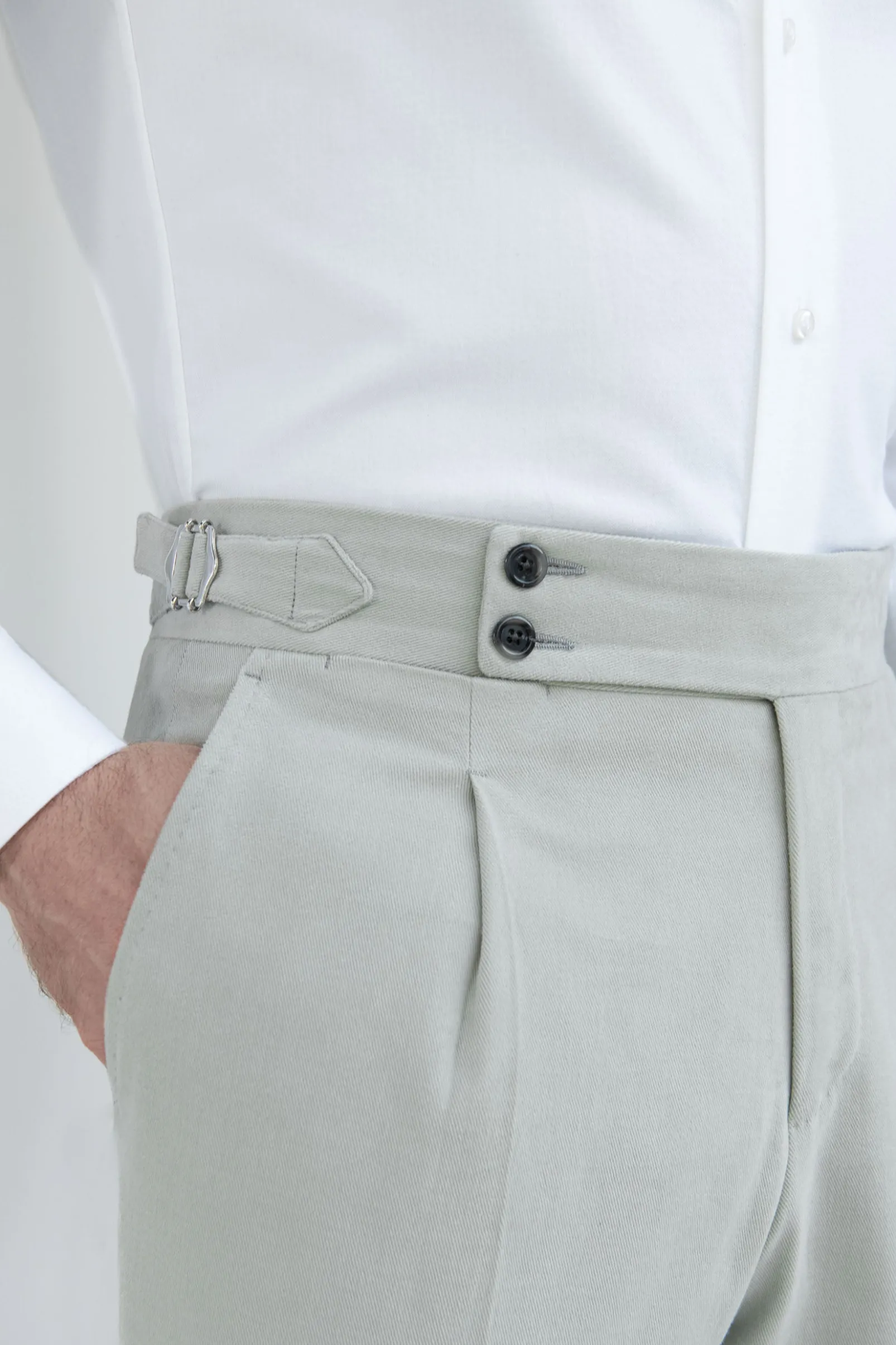 light_grey_cotton_soragna_3.webp Light grey cotton Soragna trousers - Made in Italy
