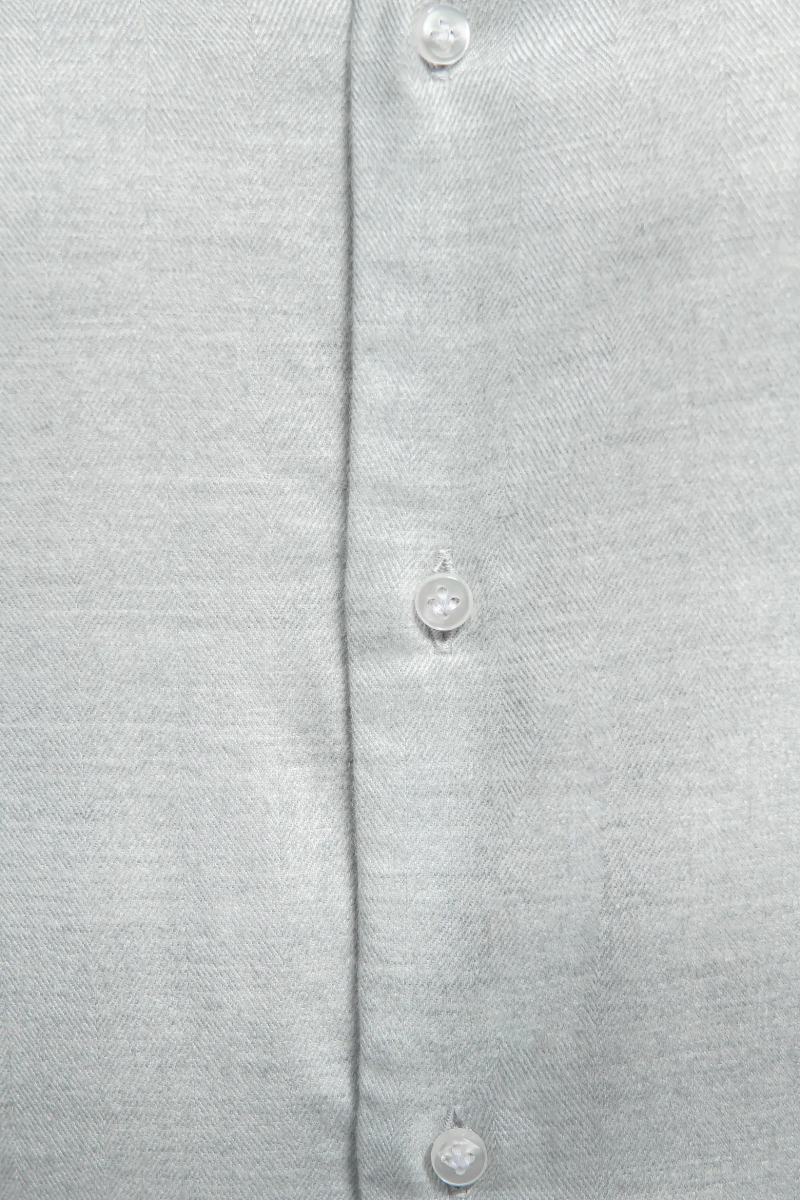 light_grey_herringbone_co_4.webp Light grey herringbone cotton and Tencel™ shirt - Made In Italy