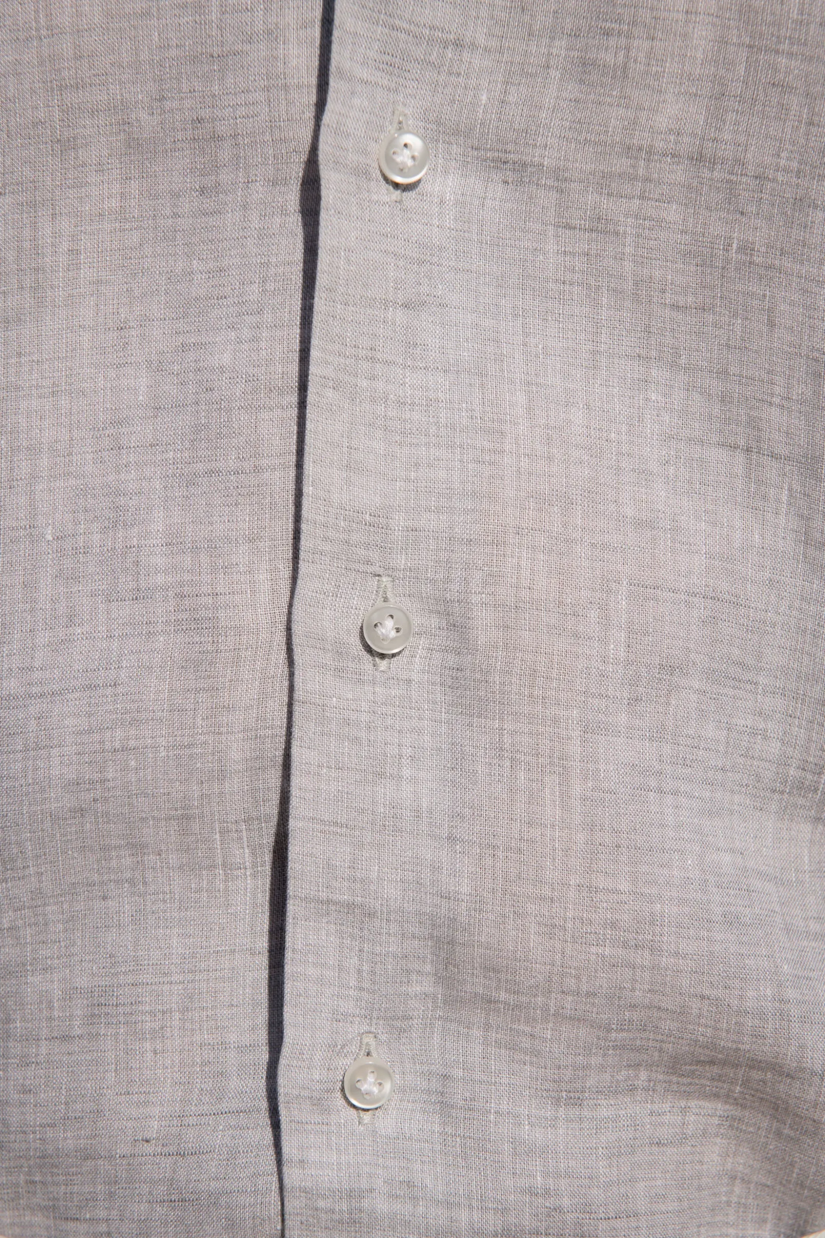 light_grey_linen_shirt__m_2.webp Light grey linen shirt - Made in Italy