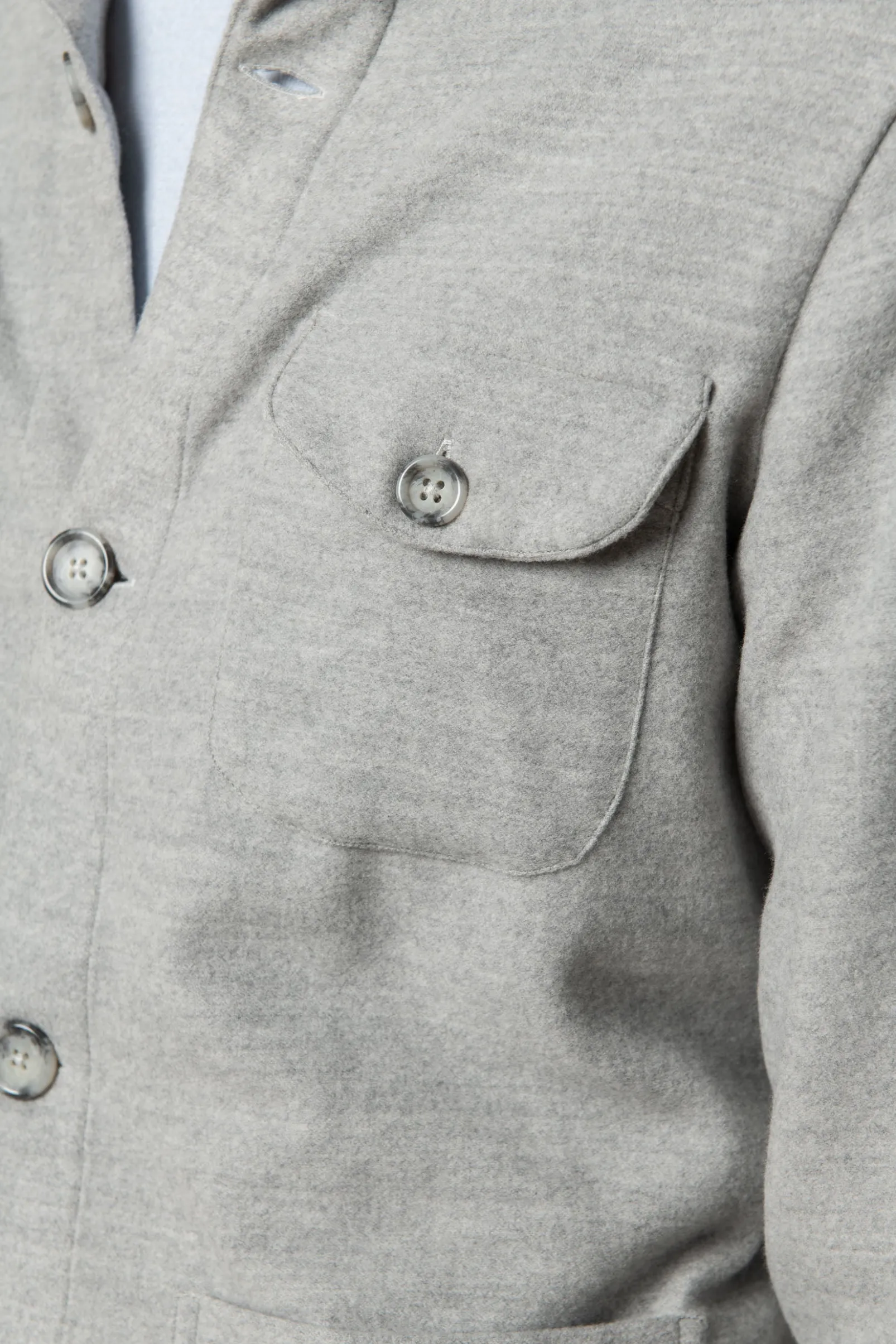 light_grey_safari_jacket__2.webp Light grey Safari Jacket flannel Super 180'S – Made in Italy