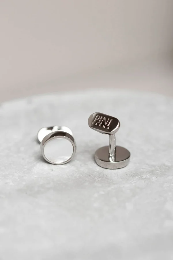 Mother of pearl cufflinks - Made in Italy