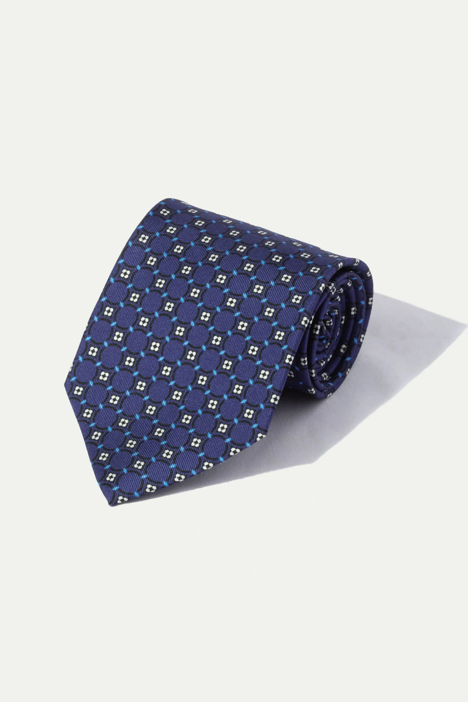 navy_fancy_printed_silk_t_0.webp Navy fancy printed silk tie - Made In Italy
