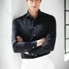 Navy warm touch shirt - Made In Italy