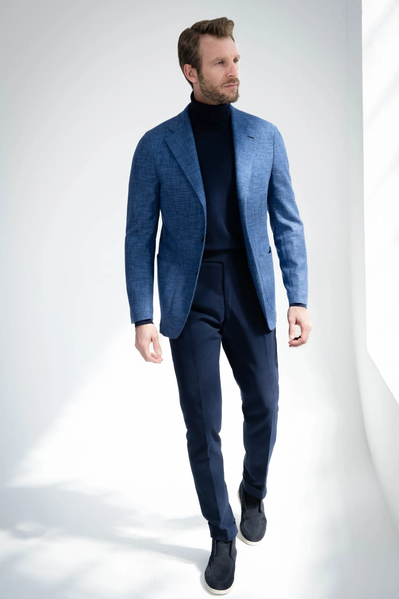 ocean_blue_jacket_neapoli_2.webp Ocean blue jacket "Neapolitan Capsule Collection" - Made in Italy