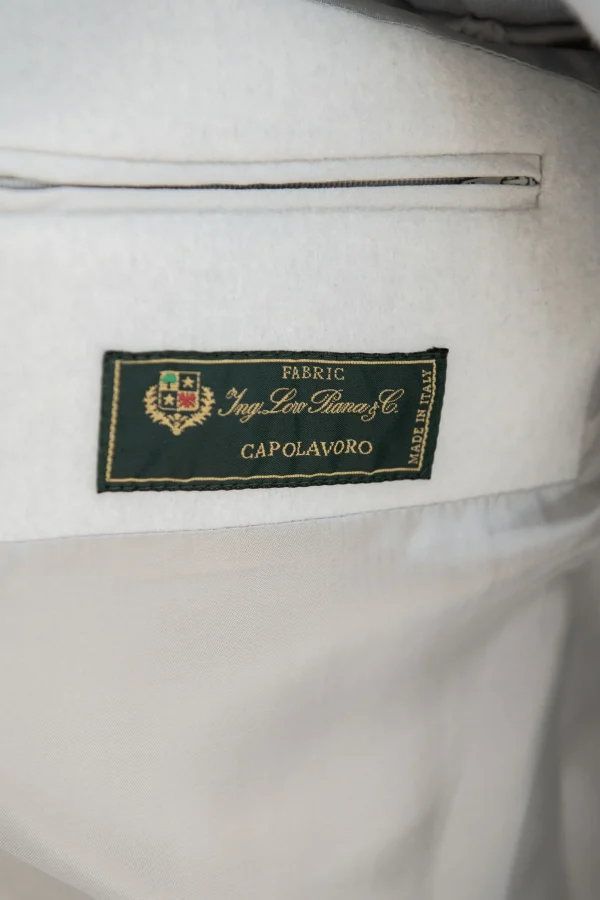 Off-white bomber with removable mink collar – Made in Italy