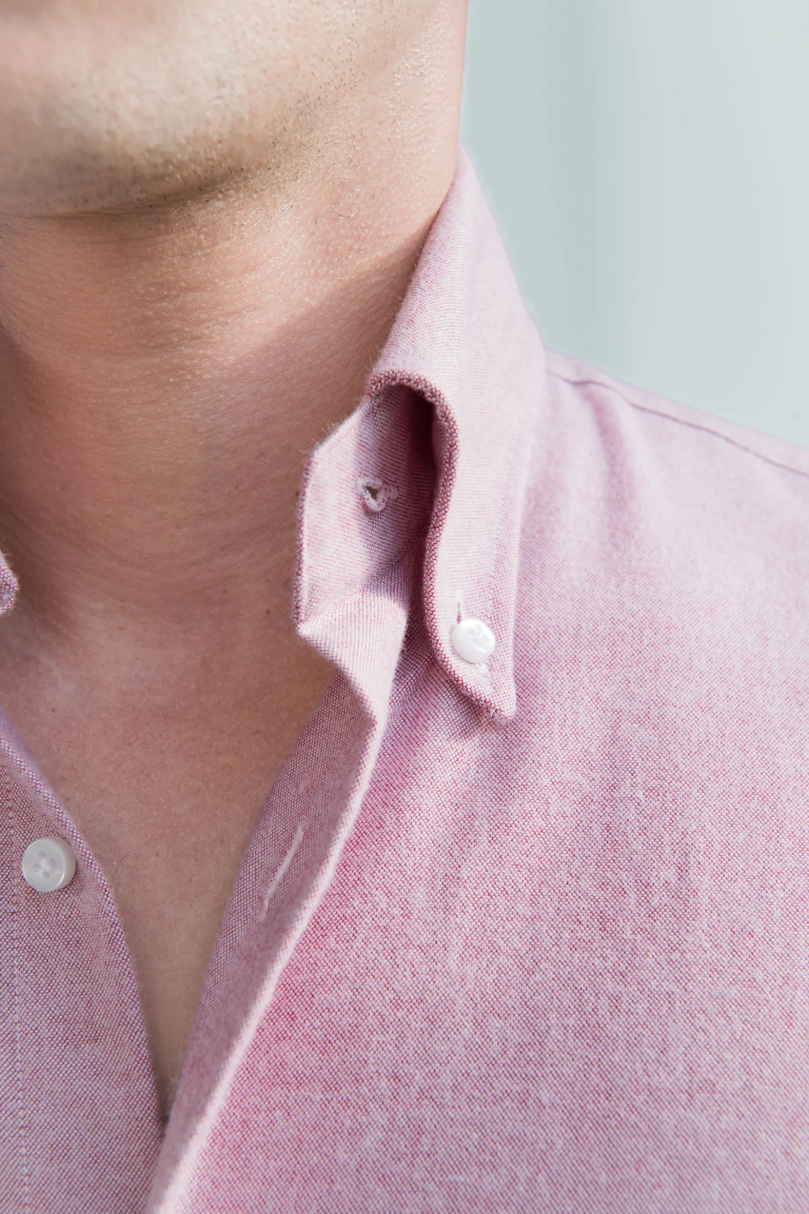 red_soft_oxford_button_do_1.webp Red soft oxford button down shirt - Made In Italy