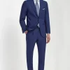 Royal blue suit - Made in Italy