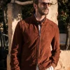 Rusty soft suede jacket – Made in Italy