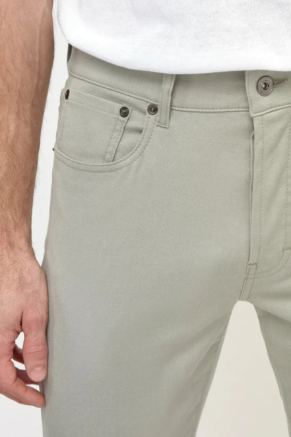 Sage 5 pocket trousers - Made in Italy