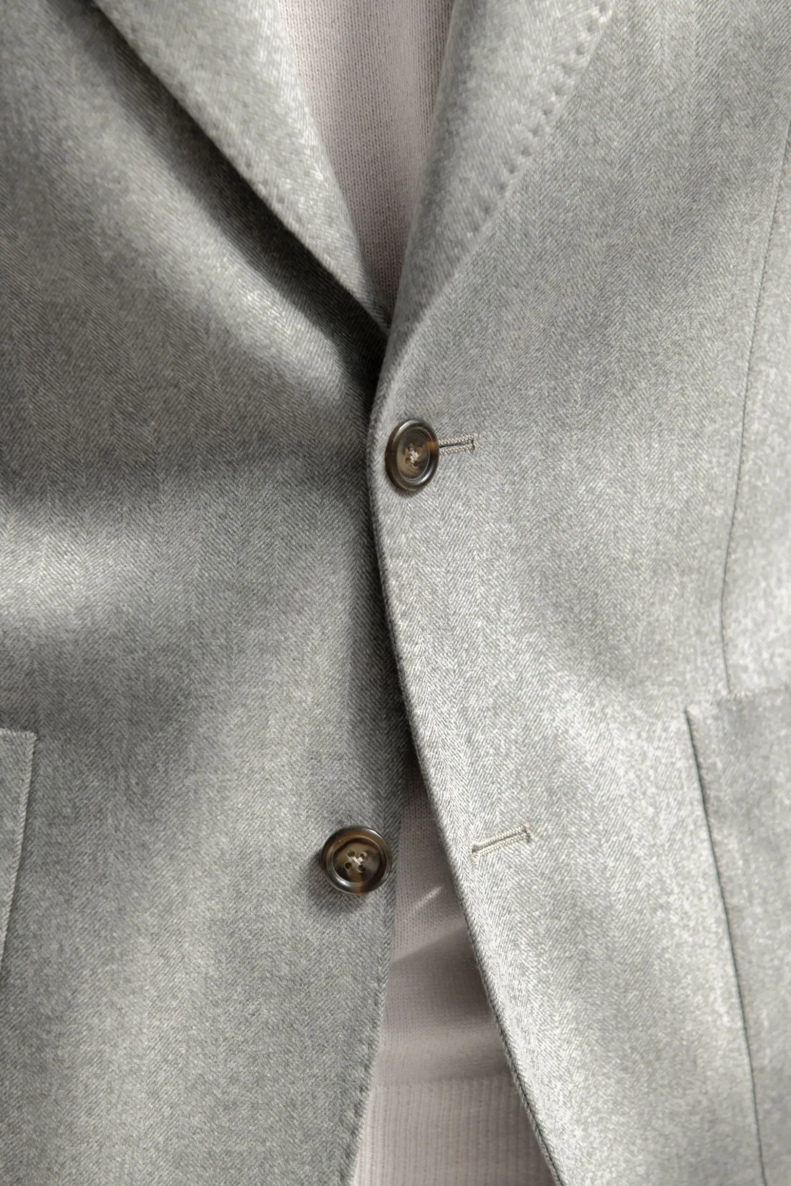 sage_herringbone_jacket_s_1.webp Sage herringbone jacket "Soragna Capsule Collection" - Made in Italy