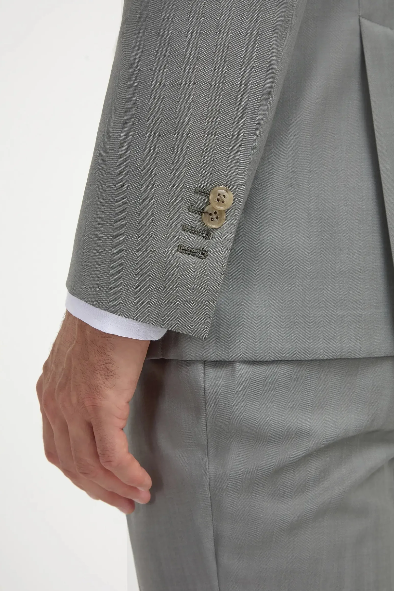 sage_solaro_wool_and_silk_2.webp Sage solaro wool and silk suit - Made in Italy