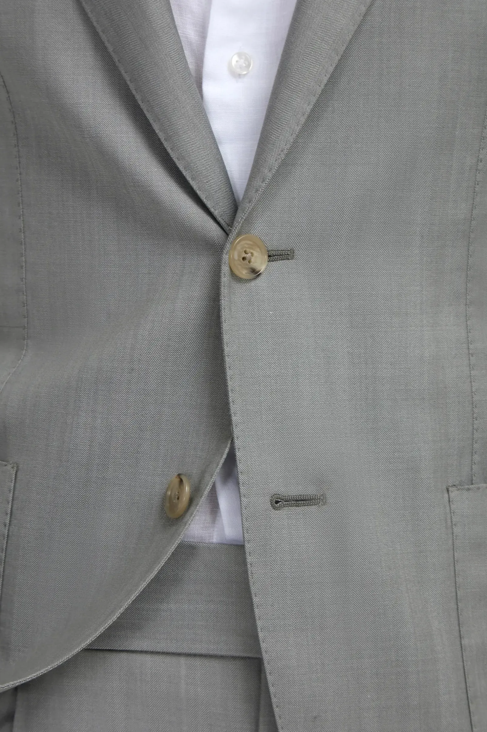 sage_solaro_wool_and_silk_4.webp Sage solaro wool and silk suit - Made in Italy