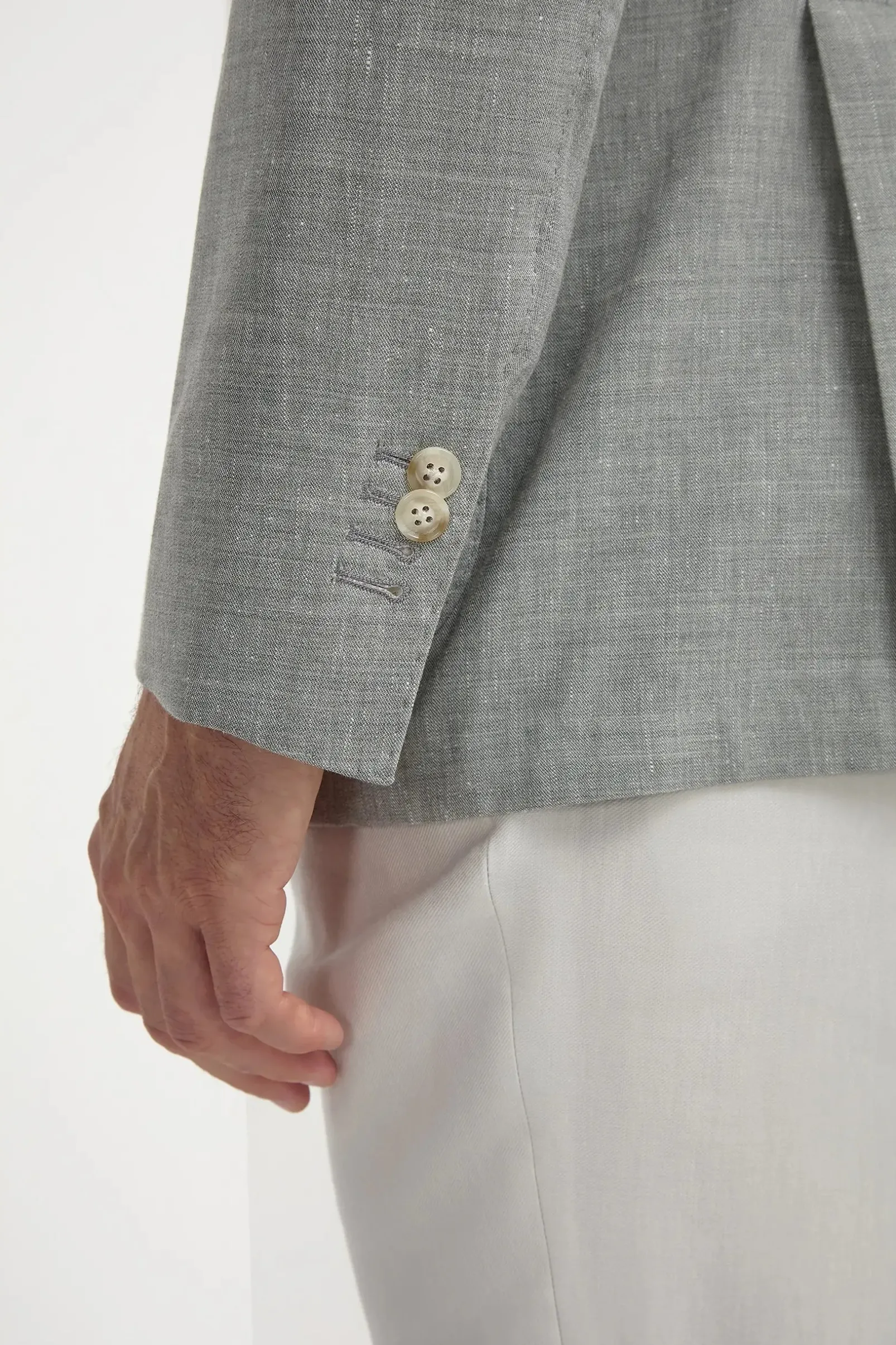 sage_wool_and_linen_jacke_1.webp Sage wool and linen jacket - Made in Italy