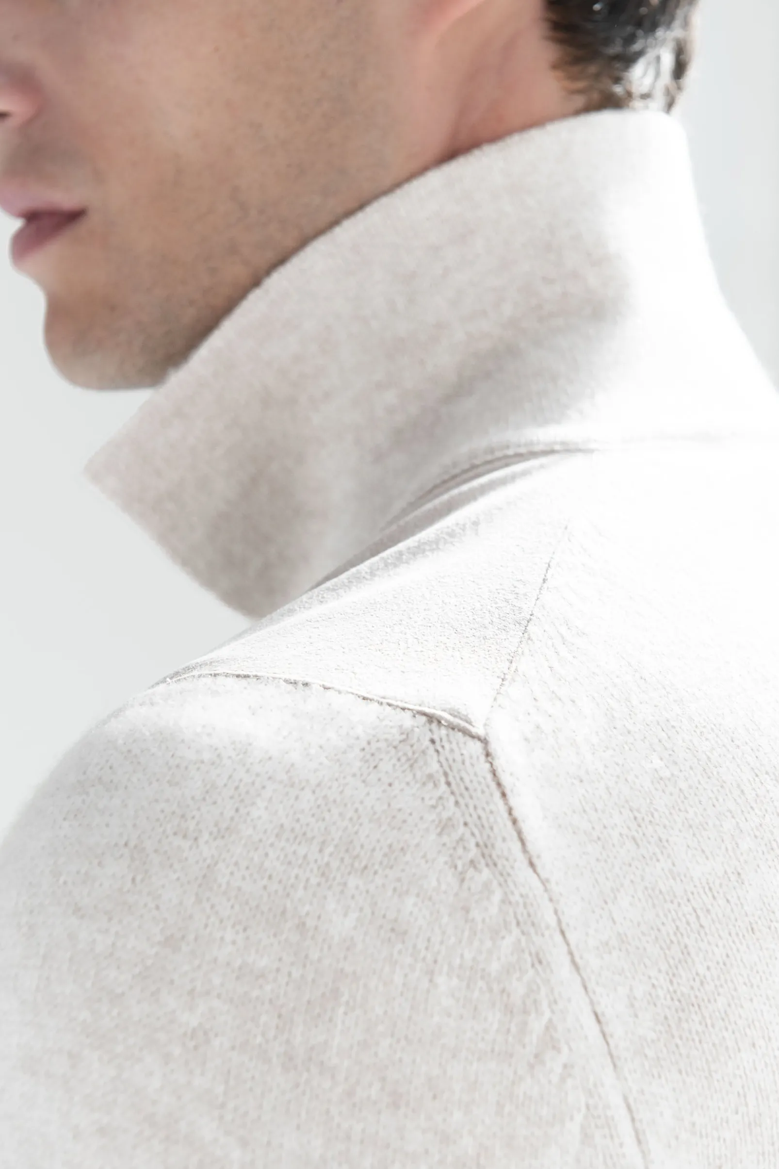 sand_alcantara_polo_shirt_1.webp Sand alcantara polo shirt - Made in Italy