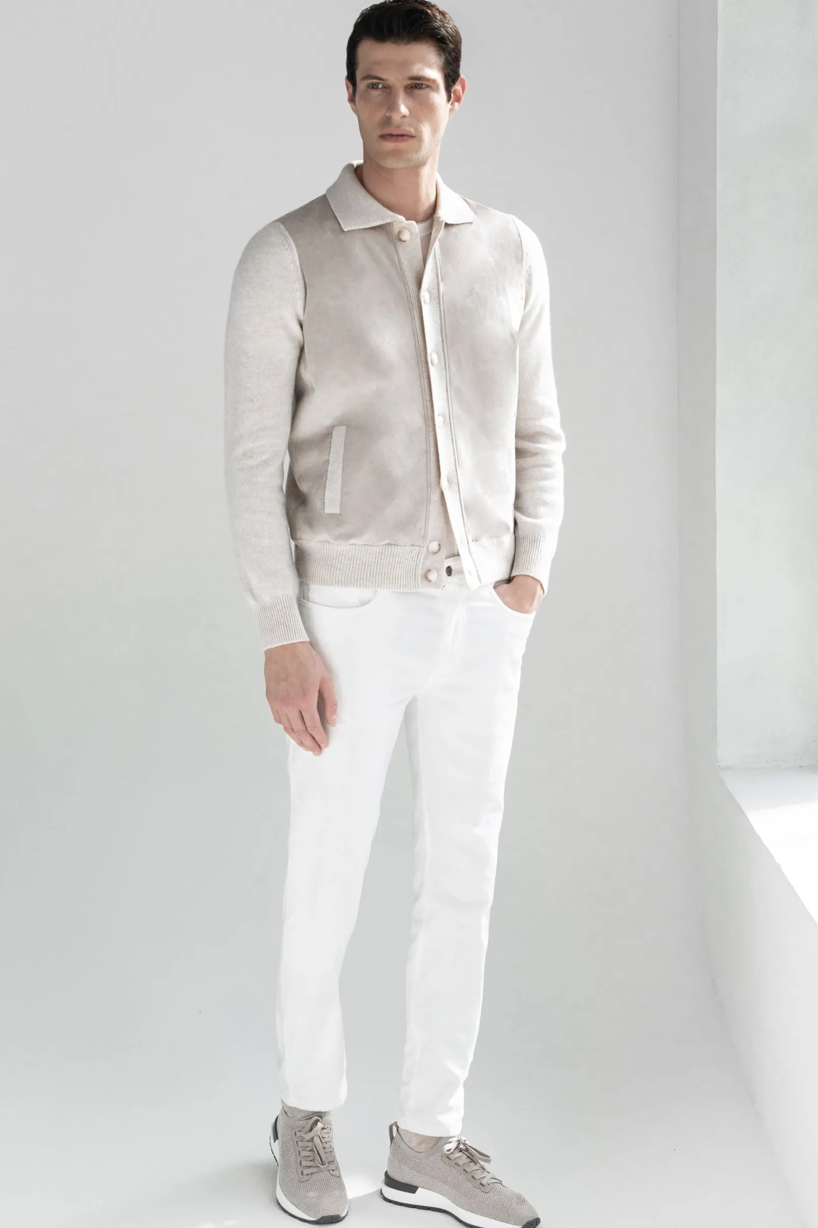 sand_alcantara_polo_shirt_4.webp Sand alcantara polo shirt - Made in Italy