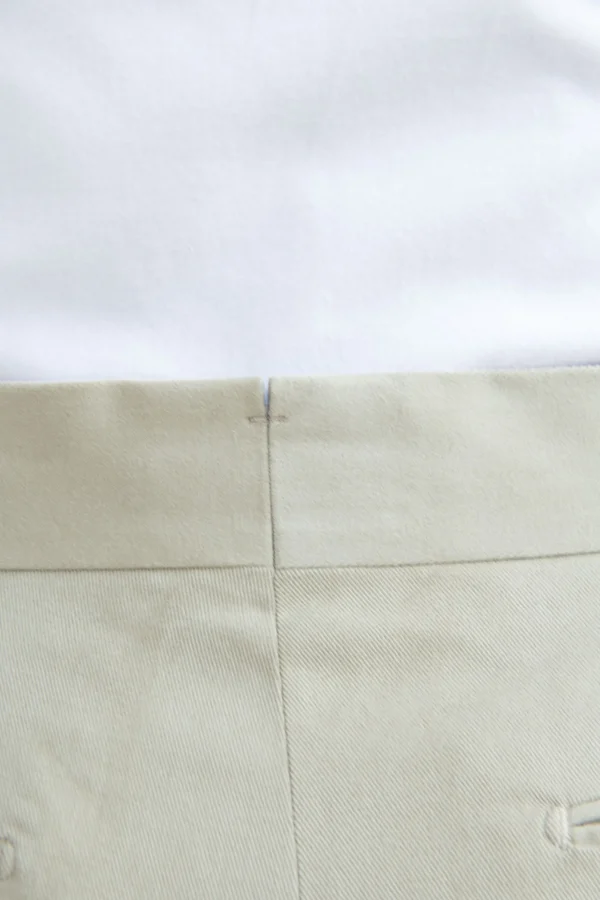 Sand cotton Soragna trousers - Made in Italy