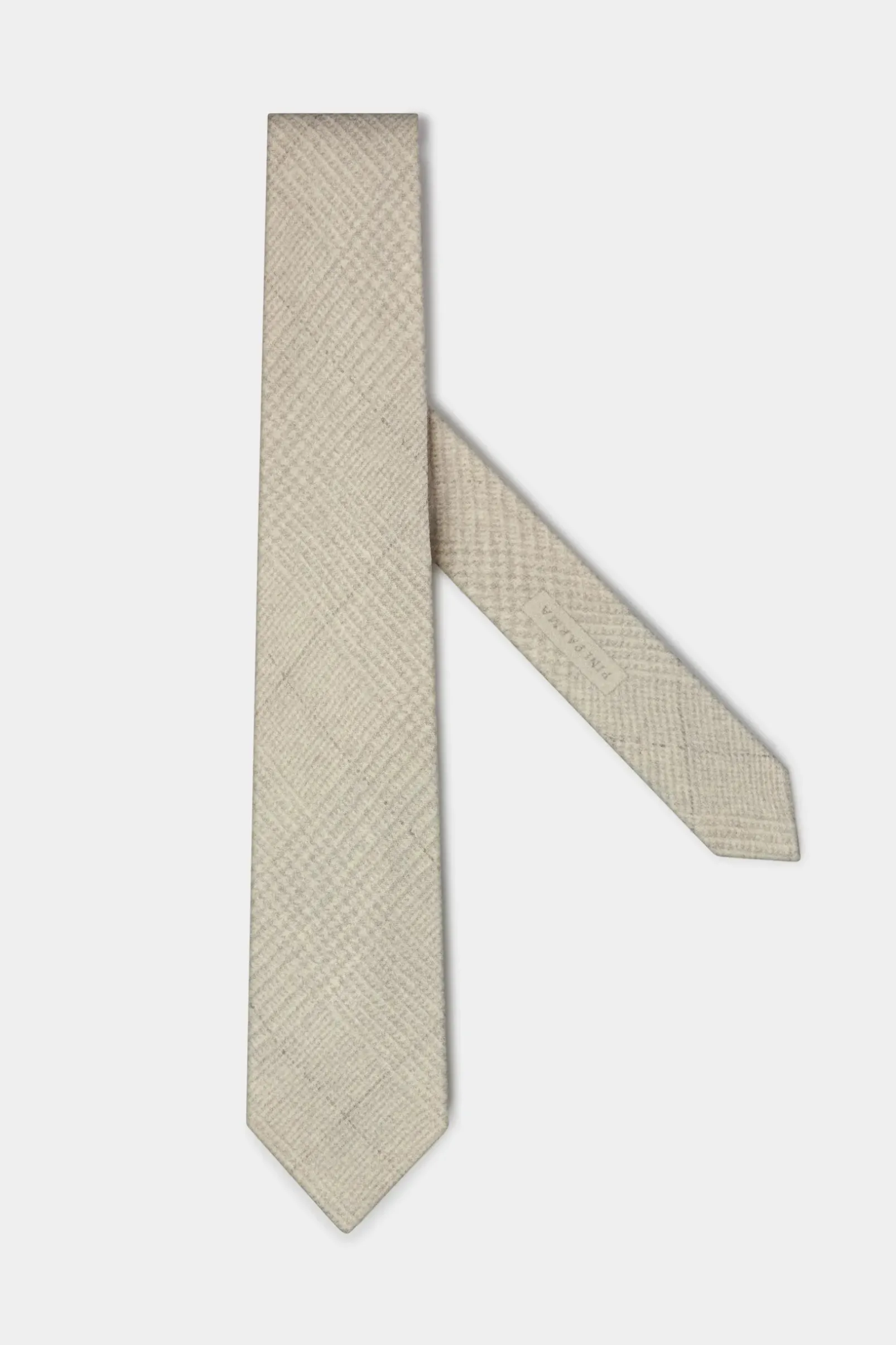 sand_prince_of_wales_tie__0.webp Sand Prince of Wales tie - Made In Italy