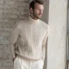 Sand turtleneck – Made in Italy
