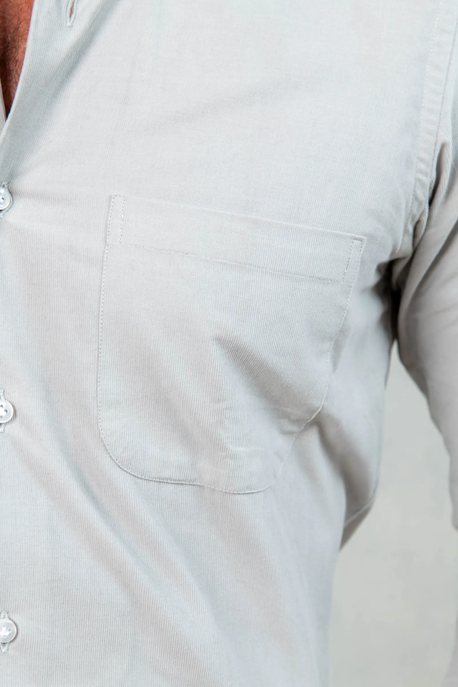 stone_button_down_velvet__2.webp Stone button down velvet effect shirt - Made in Italy