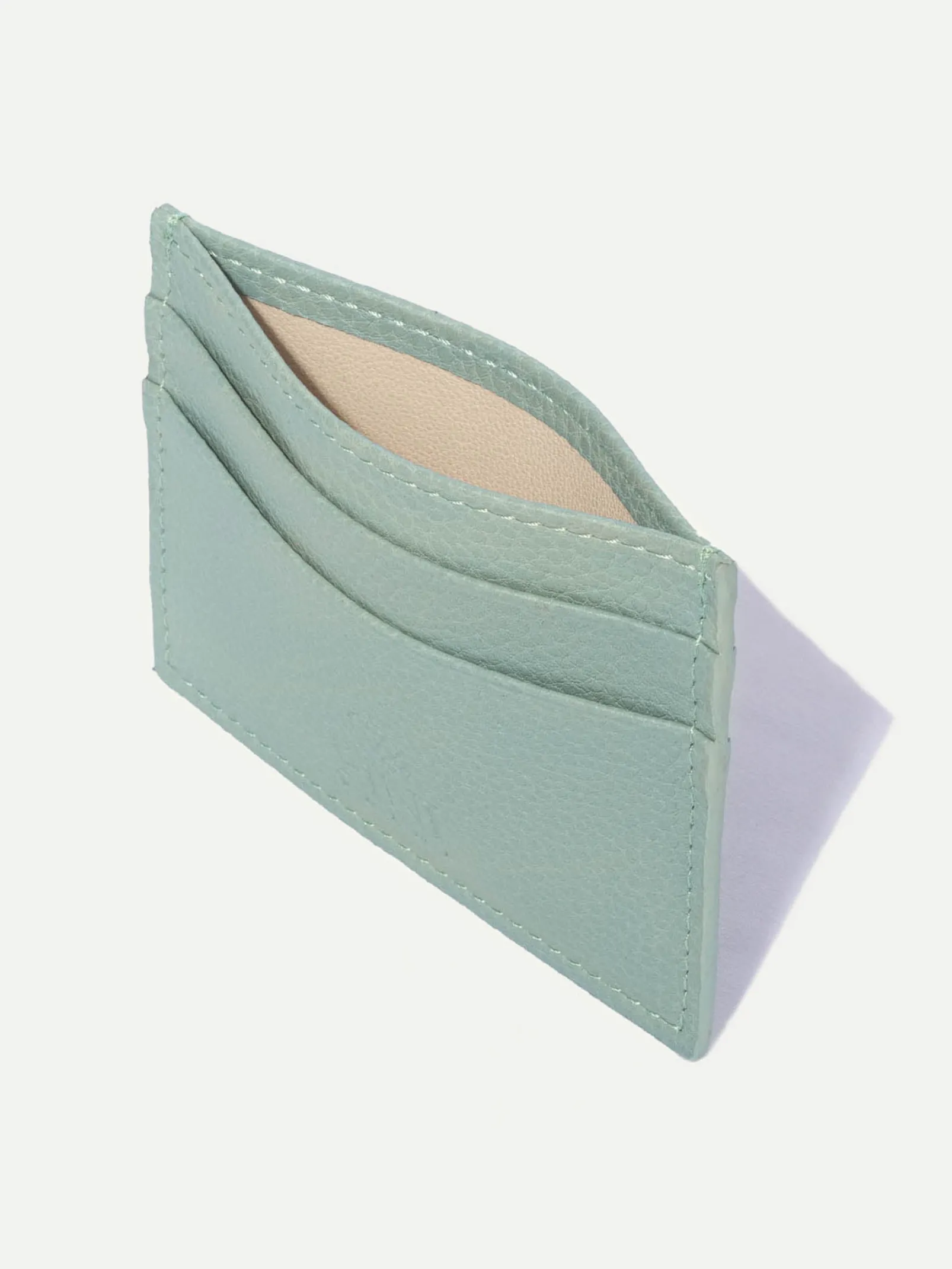 verde_acqua_leather_card__1.webp Verde acqua leather card holder - Made in Italy
