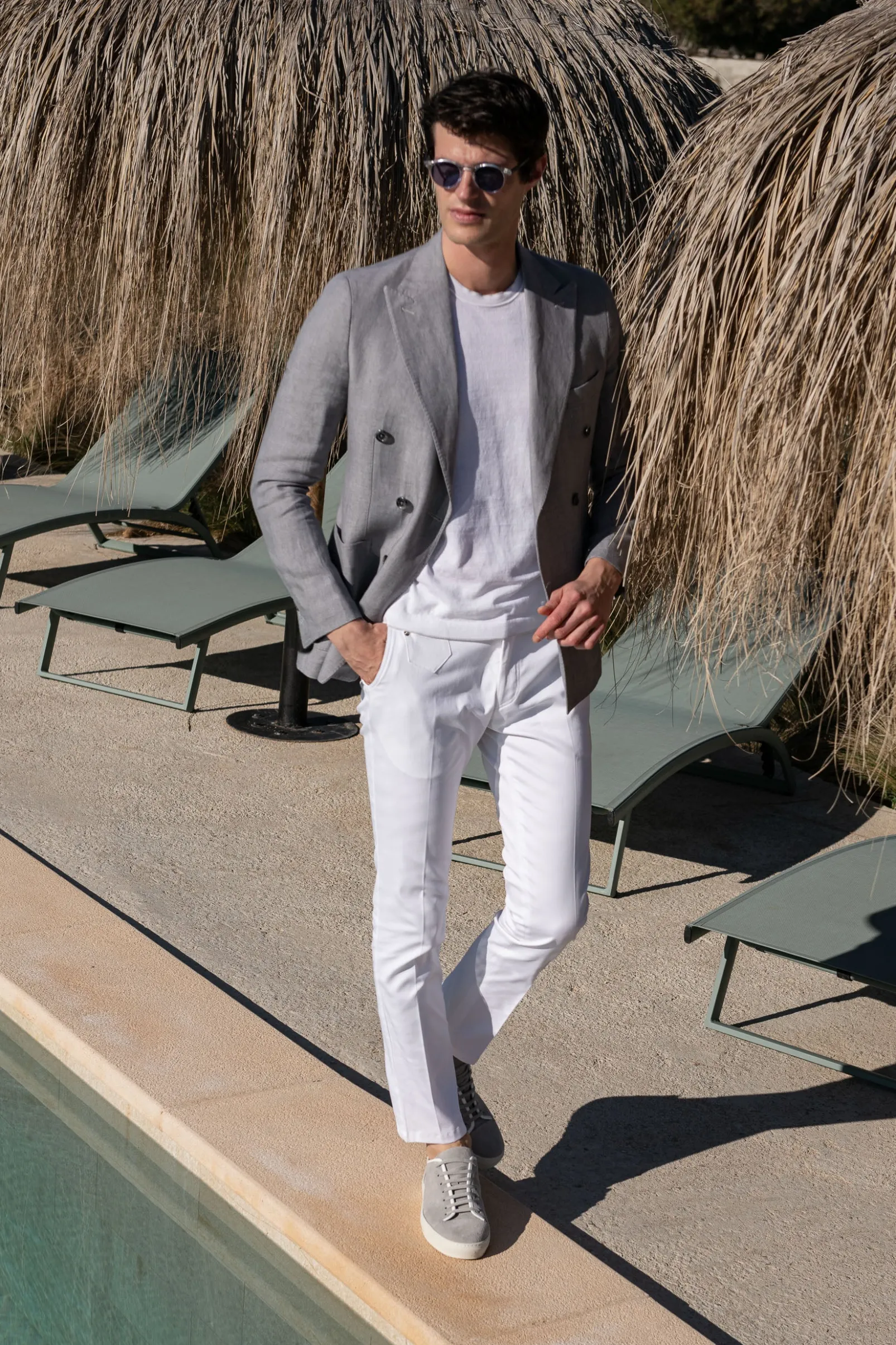 white_cotton_sirmione_tro_3.webp White cotton Sirmione trousers - Made in Italy