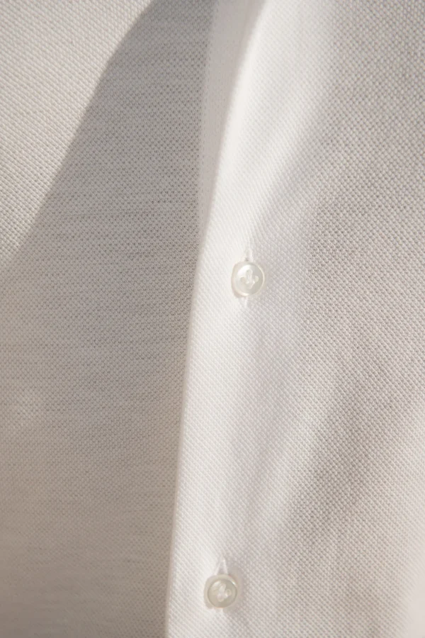 White jersey shirt - Made in Italy
