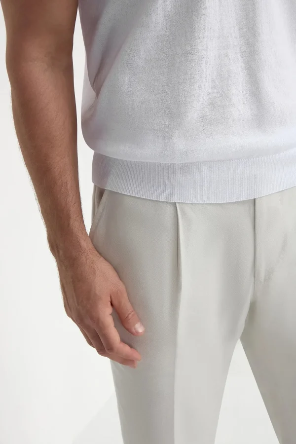 White polo - Made in Italy