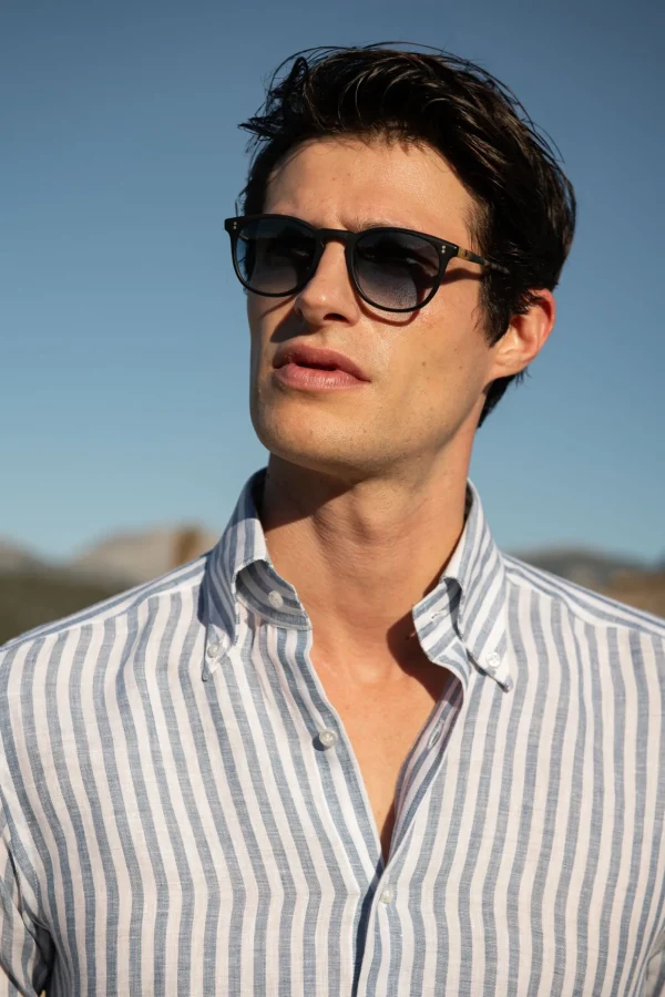 Black Capri sunglasses - Made in Italy