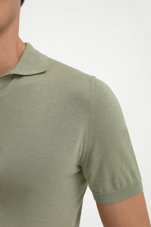 Green polo - Made in Italy
